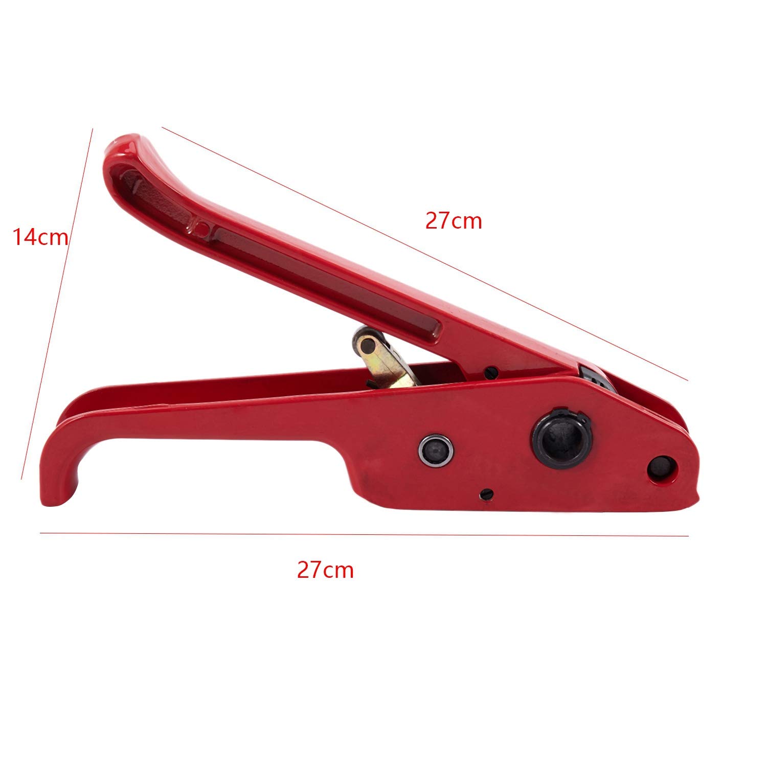 Tenditore per cinghia di plastica, pressa per reggette in plastica per animali domestici, tenditore manuale, utensileria manuale per imballaggio in plastica, utensili manuali per imballaggio manual