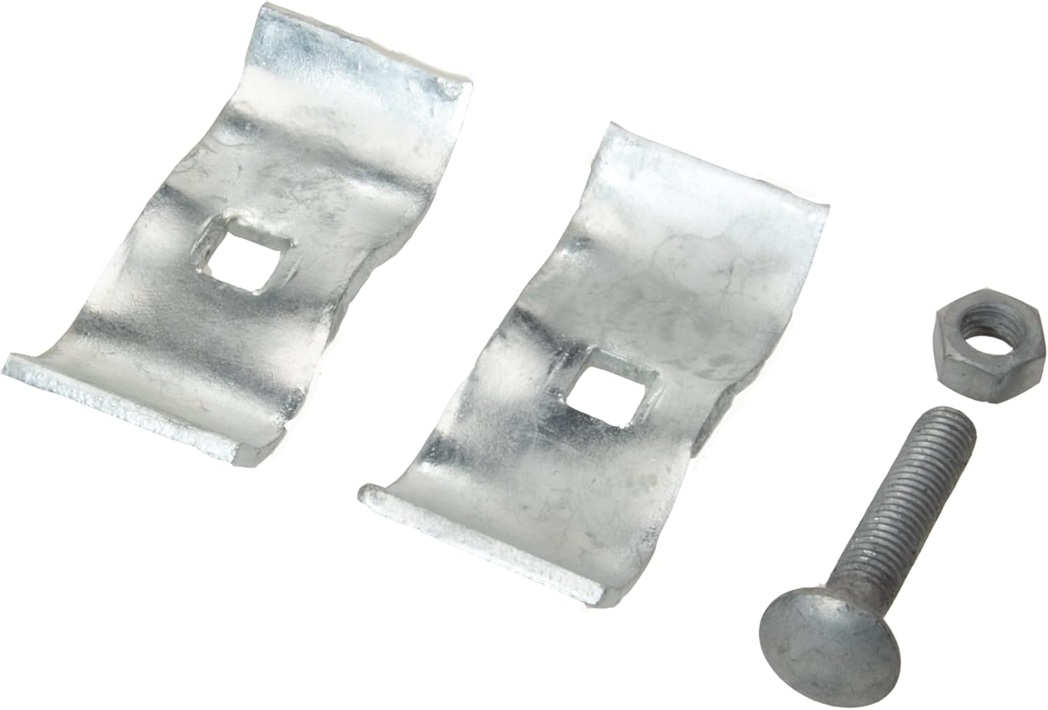 Plutreas Chain Link Fence Panel Clamps 1-3/8" Dog Kennel Panel Clamps for Round Pipe Panel Frame (Set of 20)