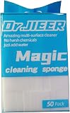 Dr.JIEER Lot de 50 éponges Magiques Multifonctions en mélamine 100 x 60 x 20 mm - 5