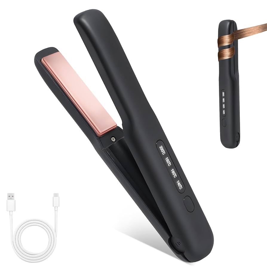 ヘアアイロン BRUSTY Amazon | BTYEEUYI ヘアアイロン コードレス 2way カール