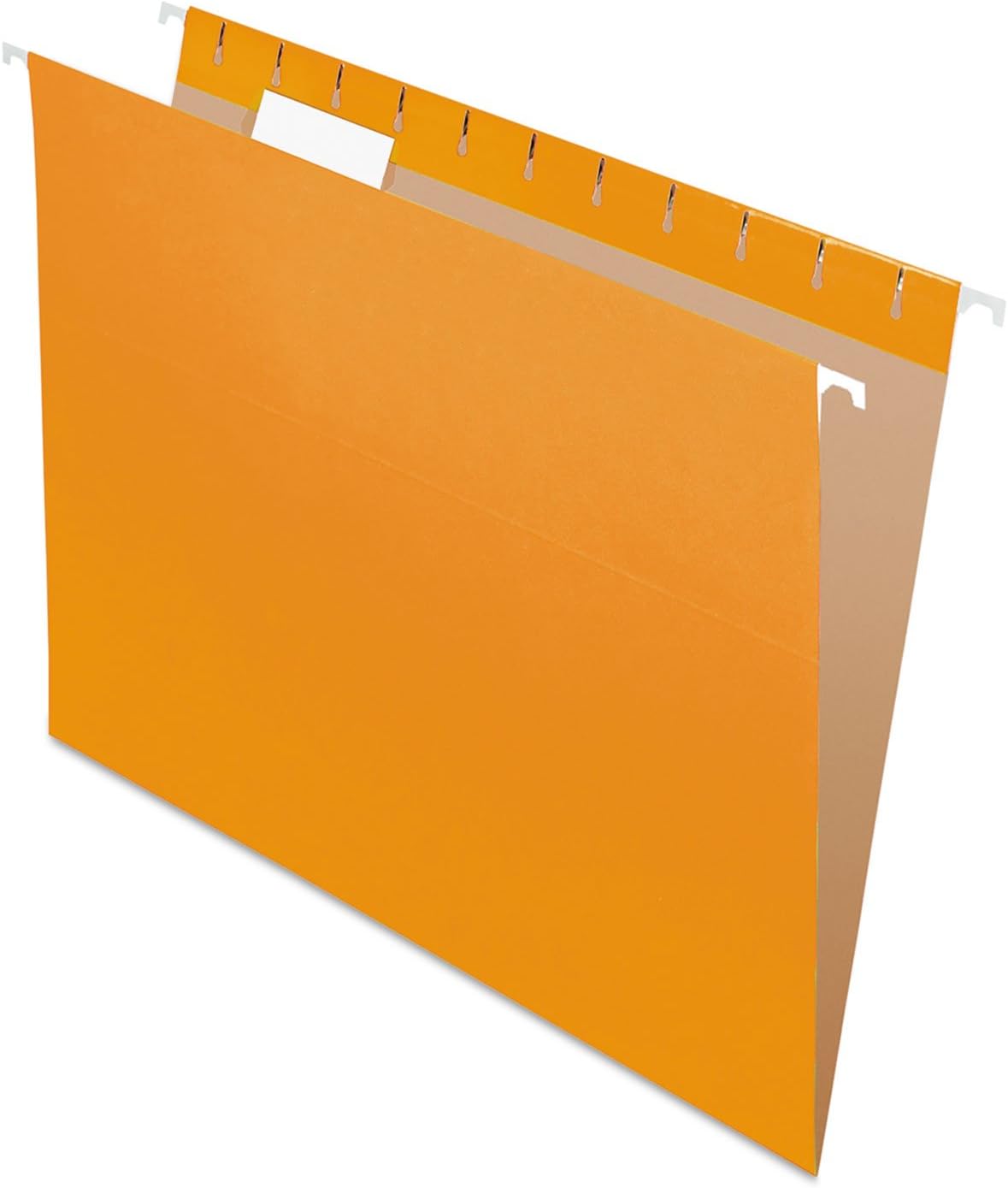 Pendaflex Recycled Hanging Folders, Letter Size, Orange, 1/5 Cut, 25/BX (81607)