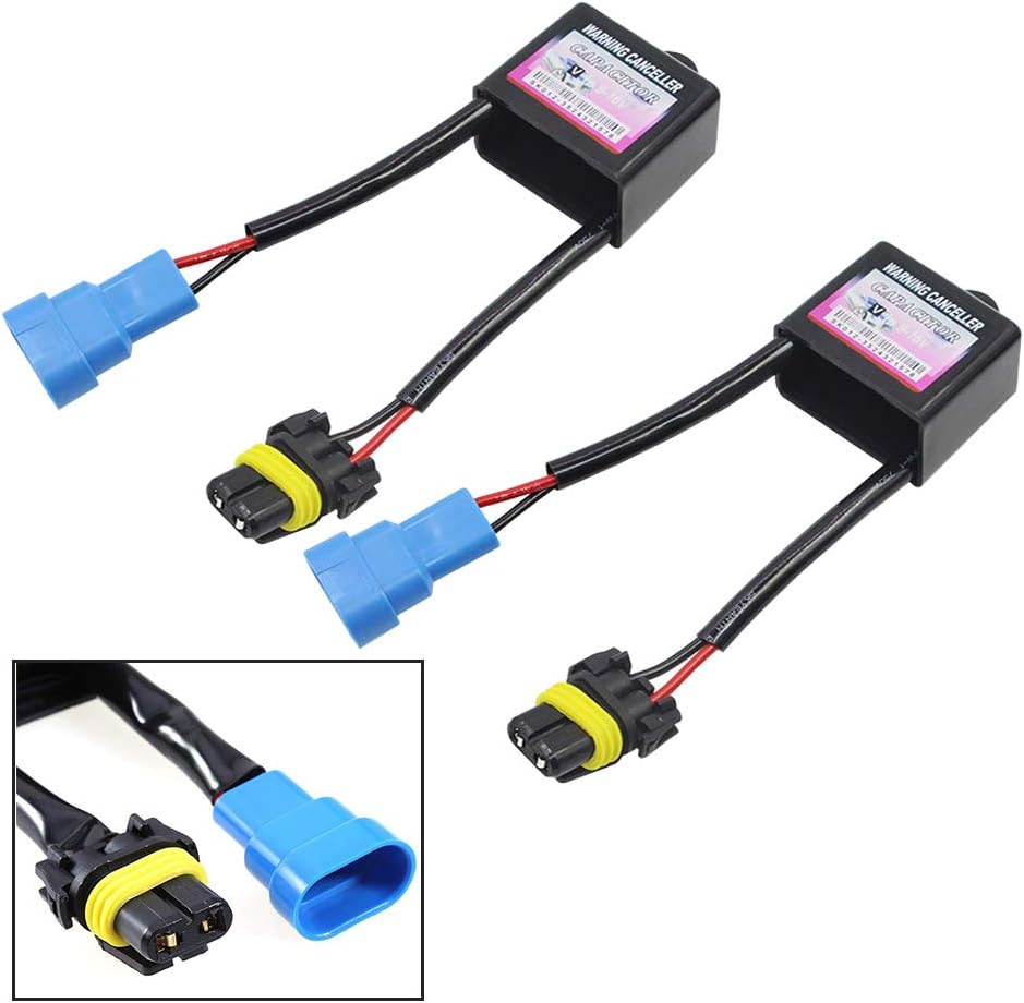 HID Kit Warning Canceller Anti Flicker Decoder Capacitor(Pack of 2)