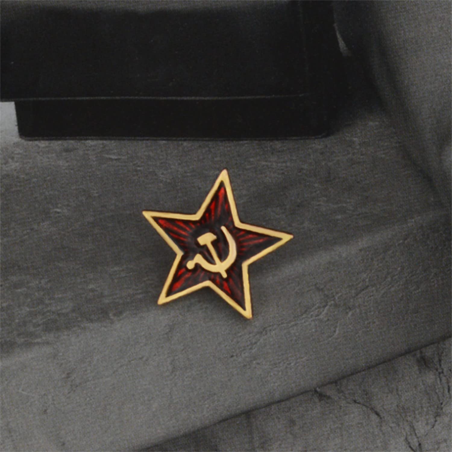 BRACO Pin URSS Broche Comunismo Rojo Pack 2 Pins Insignia comunista estrella roja hoz martillo
