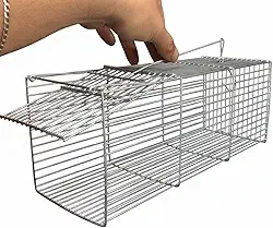 Ratoeira Armadilha Pegar Rato Grande Camundongo Gaiola 30cm Roedores Captura Eficiente Para Controle De Pragas Ambientes Internos E Externos
