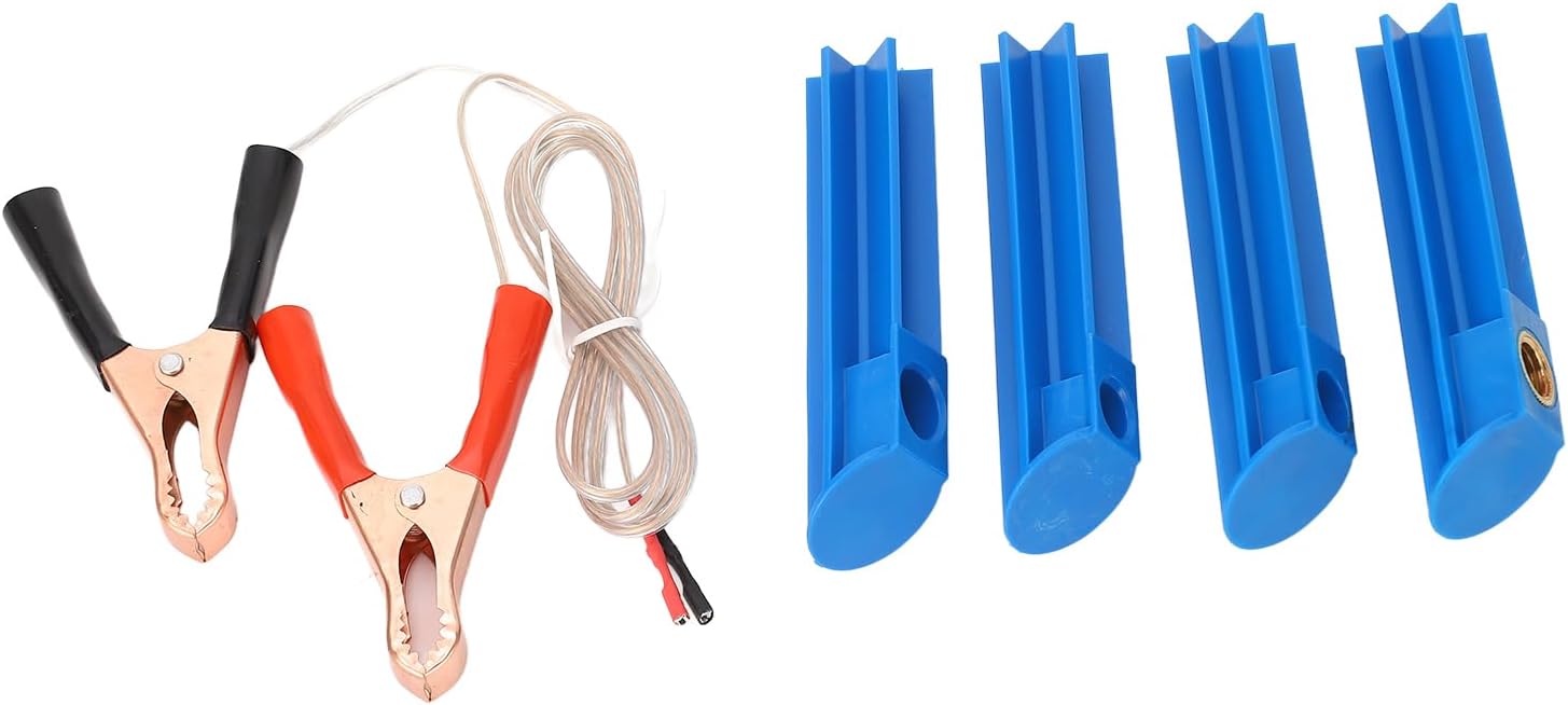 compatibility with Flush Cleaner Adapter, Car Fuel Injector Nozzle, Tester, DIY Cleaning Tool Kit, 12V to 24V, for Auto Motorcycle EV ATV Boat