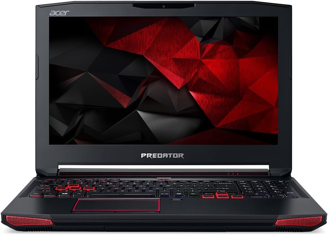 Acer Predator G9-593 15.6-inch Laptop (Core i7 7700HQ/16GB RAM/1TB HDD/Windows 10/MSO/VR Ready/NVIDIA GeForce GTX 1060 6GB GDDR5X VRAM), Abyssal Black