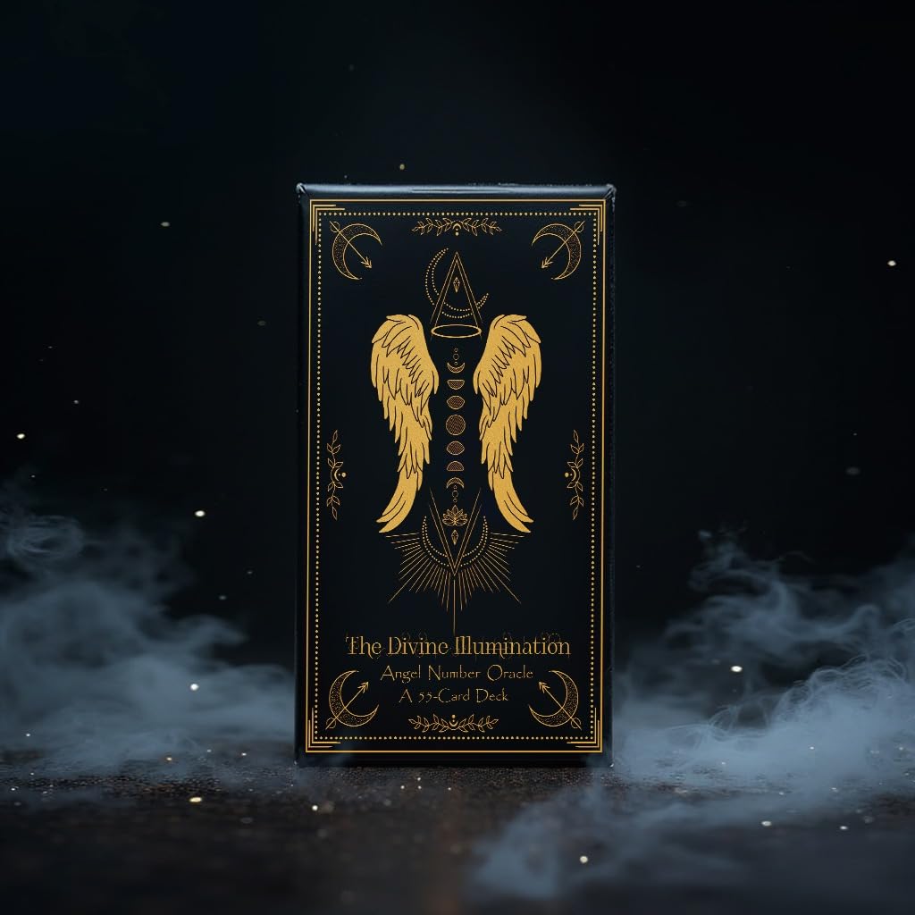 Illumination Angel Number Oracle and Affirmation Cards: a 55-Card