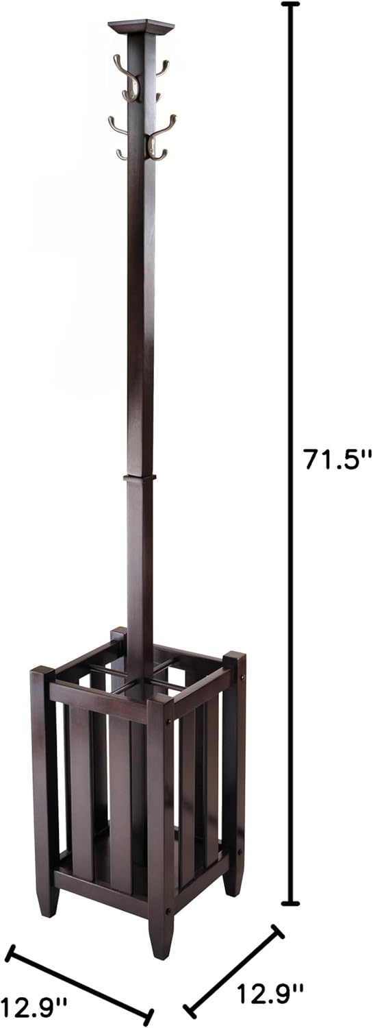 Winsome Memphis Storage/Organization, Cappuccino