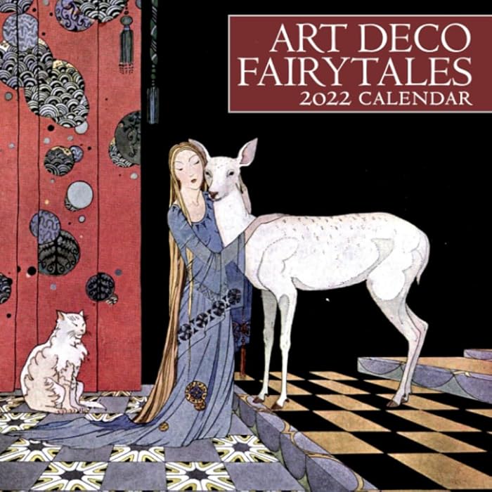 Buy Art Deco Fairytales 2022 Calendar Art Calendar Squared Monthly Calendar Mini Planner To Do