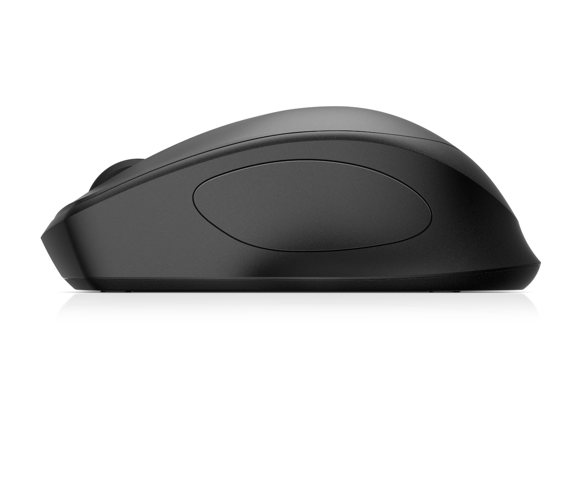 HP 280 - Ratón Inalámbrico Silencioso (2 Botones y Rueda Desplazable, Tecnología LED Azul, USB-A, Batería dura hasta 18 Meses, Windows), Color Negro