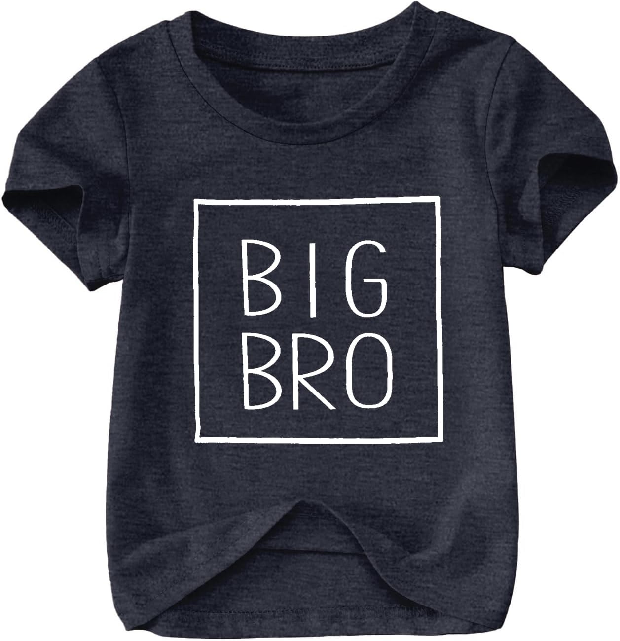 MNLYBABY Big Brother Shirt Toddler Baby Boy Promoted to Big Brother Announcement Tshirt Infant Short Sleeve Clothes