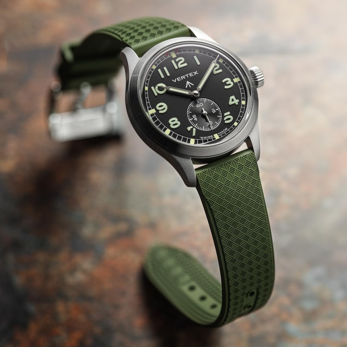 ZULUDIVER Cinturino in gomma StormForce | Cinturino di ricambio in gomma HNBR ad alte prestazioni, cinturino da immersione impermeabile, sgancio rapido
