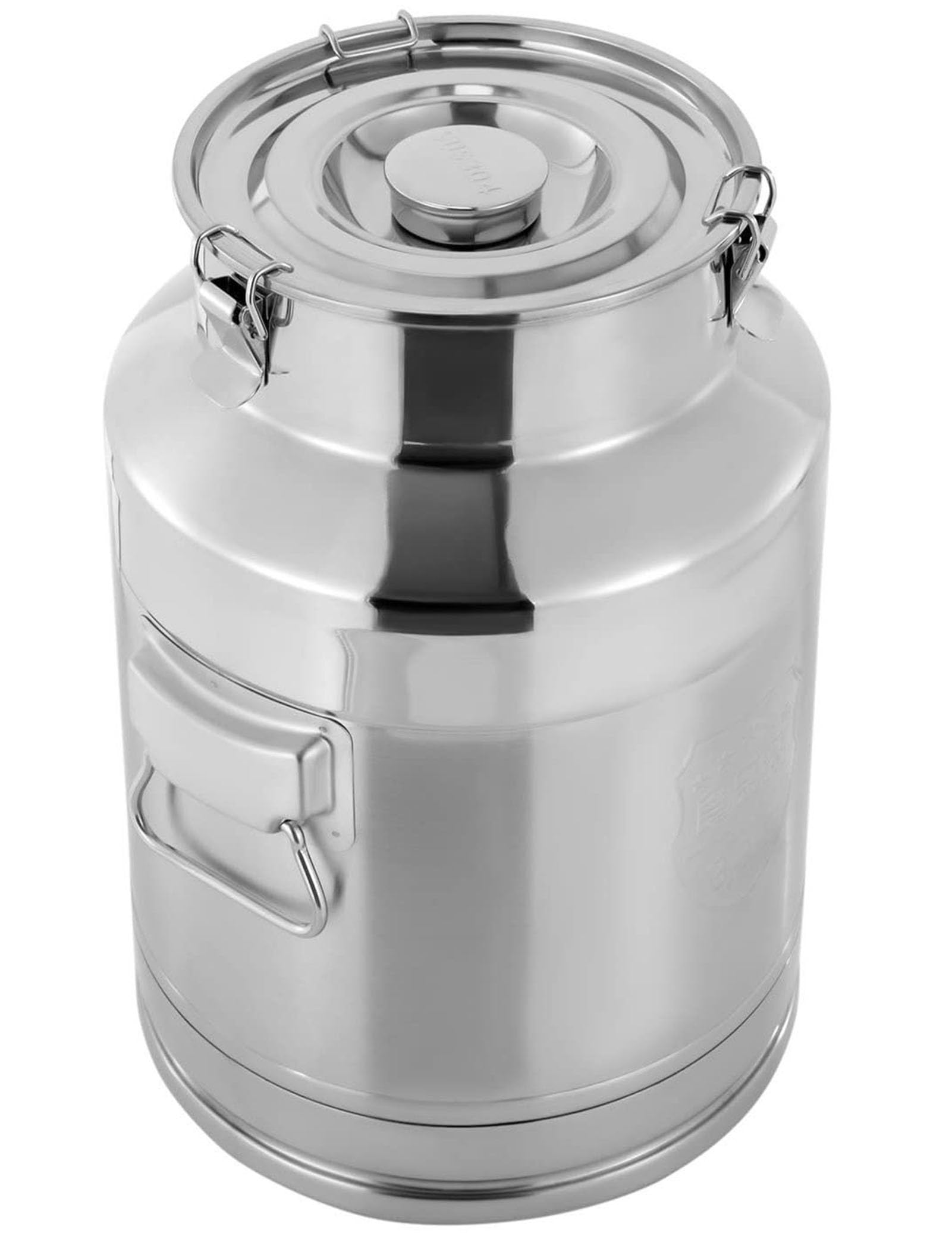 Pot à lait en acier inoxydable 14L avec couvercle étanche pour la conservation du lait et du vin