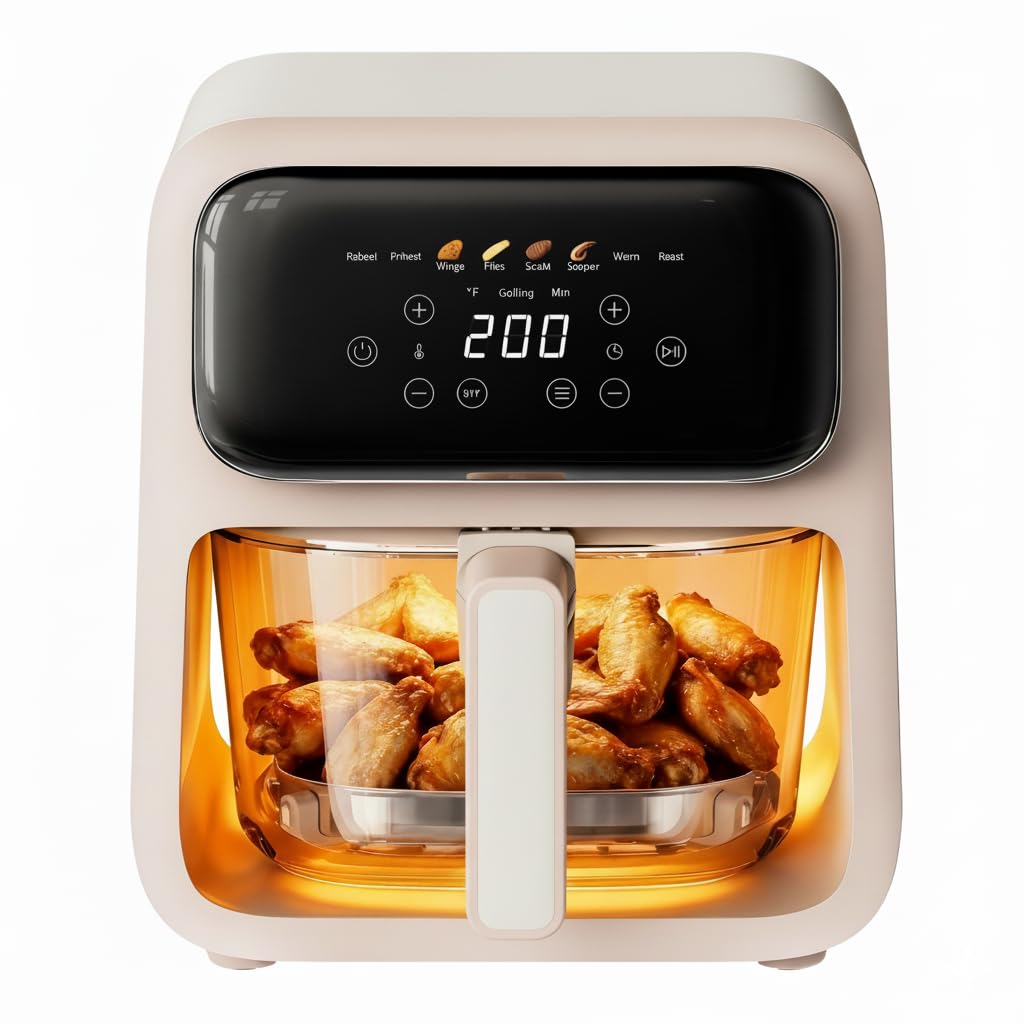 TempWare 8-in-1 Glass Air Fryer