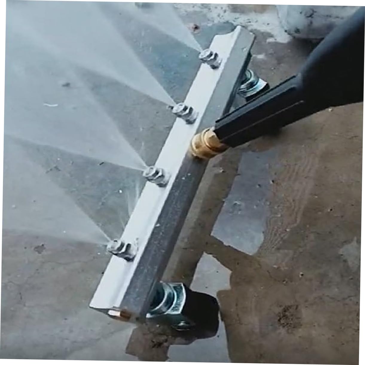 POPETPOP Pulitore Sottocarro Ad Pressione con Ugelli Regolabili Strumento Lavaggio per Auto e Veicoli Facile da Usare e Resistente per Lavaggi Professionali e da Te