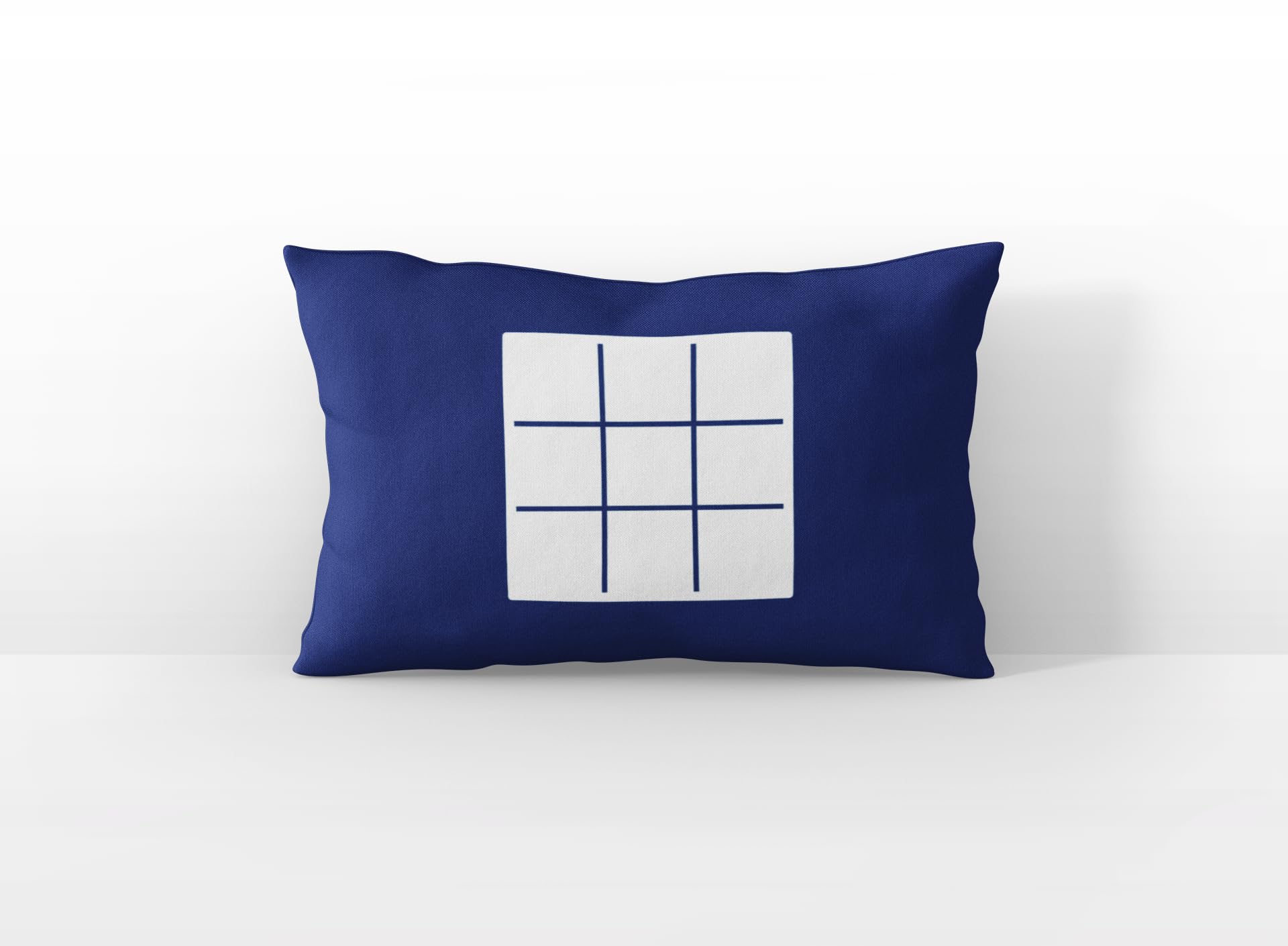 Illuminated Apparel Noughts & Crosses Glow Sketch Interactive Glow In The Dark Pillow Case (Noughts & Crosses)