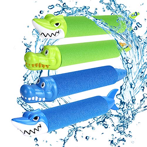 Atuoxing 6 Pistole Ad Acqua Schiuma Per Bambini - Giocattoli Estate, Colori Brillanti, Facili Da Usare, Per Piscina E Festa