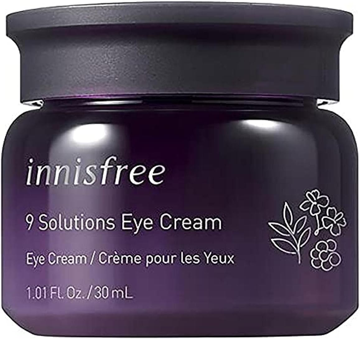 innisfree 9 Solutions Eye Cream Anti-Aging Hydrating Moisturizer