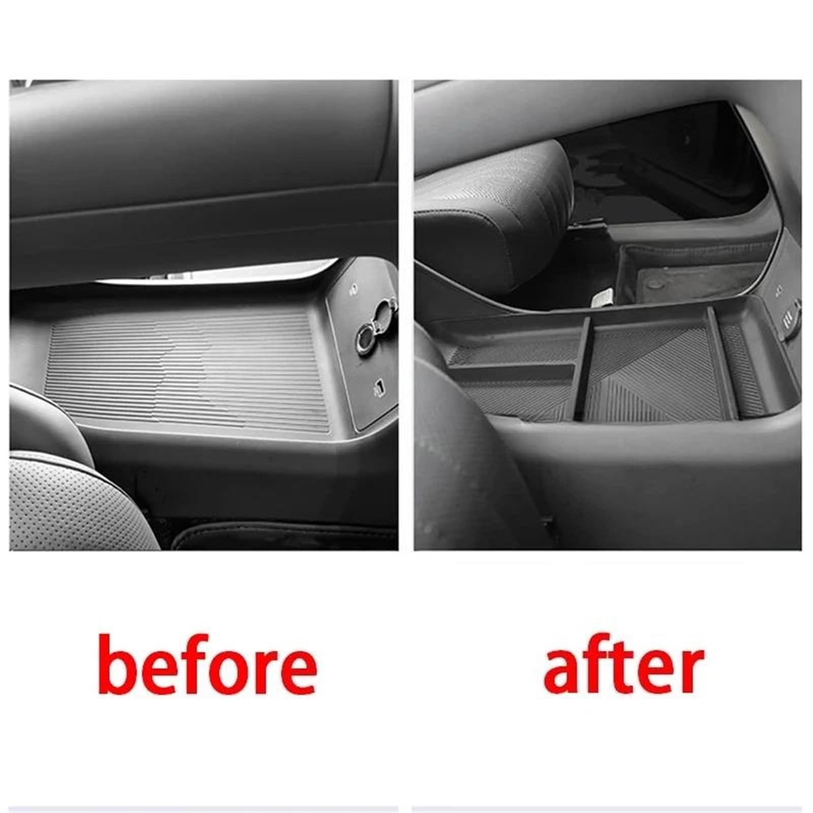 Per Geely EX5 Galaxy E5 2024-2026 Accessori Interni Auto Bracciolo Controllo Centrale Sotto La Scatola Immagazzinaggio Vano Portaoggetti da Bracciolo