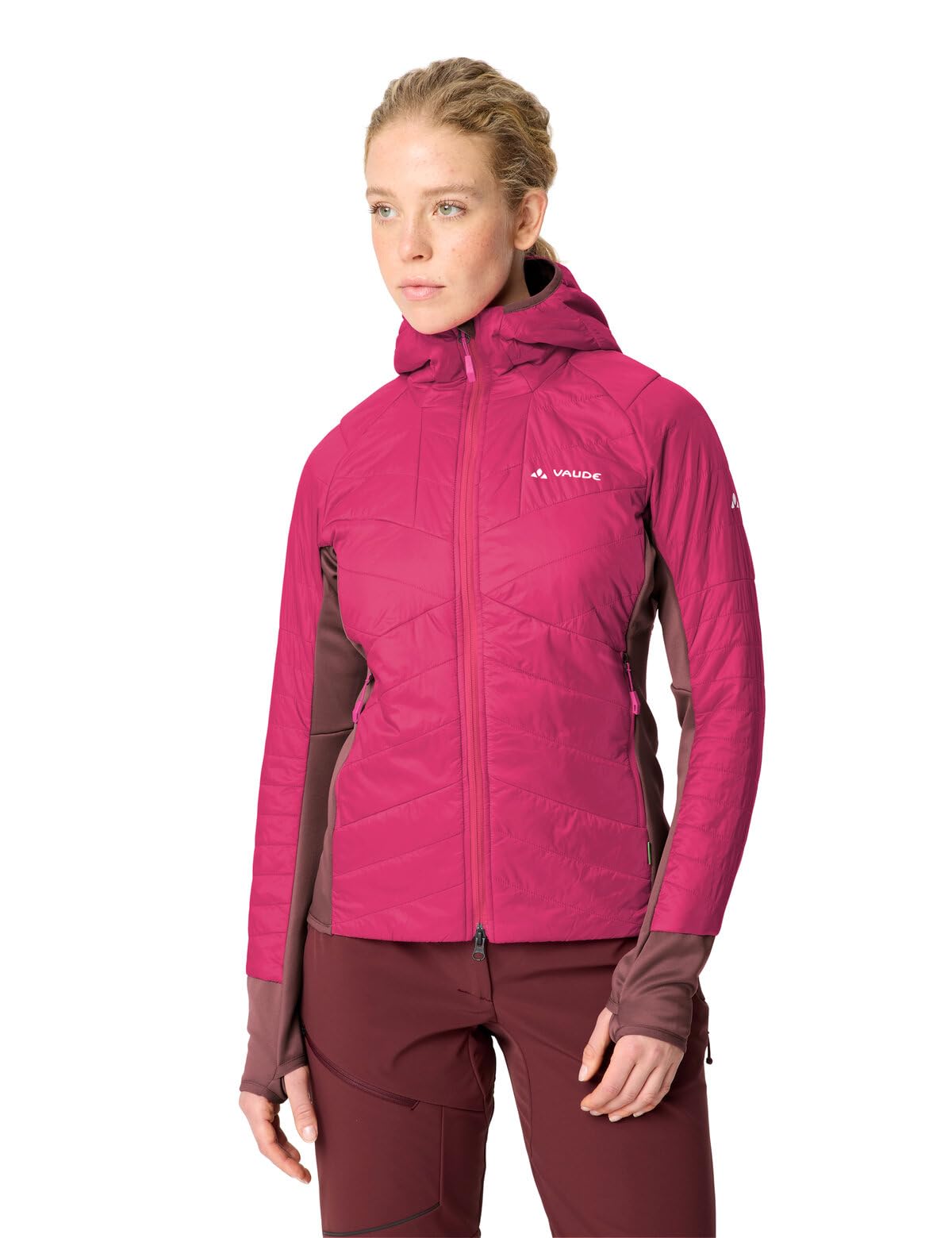 VAUDE Women's Sesvenna Jacket IV, sportowa damska kurtka izolacyjna na wycieczki narciarskie, ciepła i wodoodporna dzięki izolacji PrimaLoft
