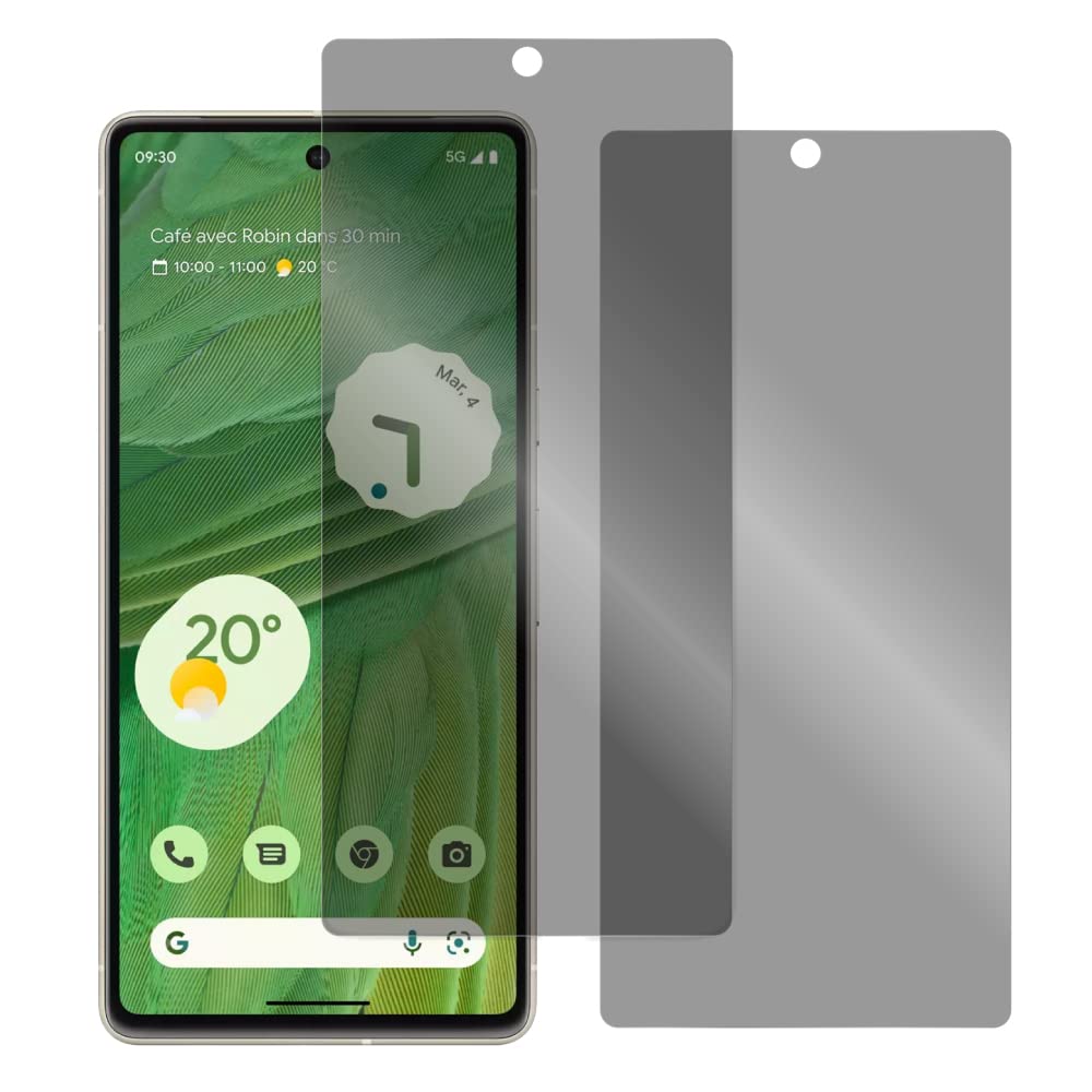 [2 pieces] LOOF Google Pixel 7 Pixel 7 Google Pixel Film Protective Film Screen Protector Screen Protection Soft Film Anti-Peeping Anti-Scratch Anti-Crack Bubble Free Easy Application [Peeping