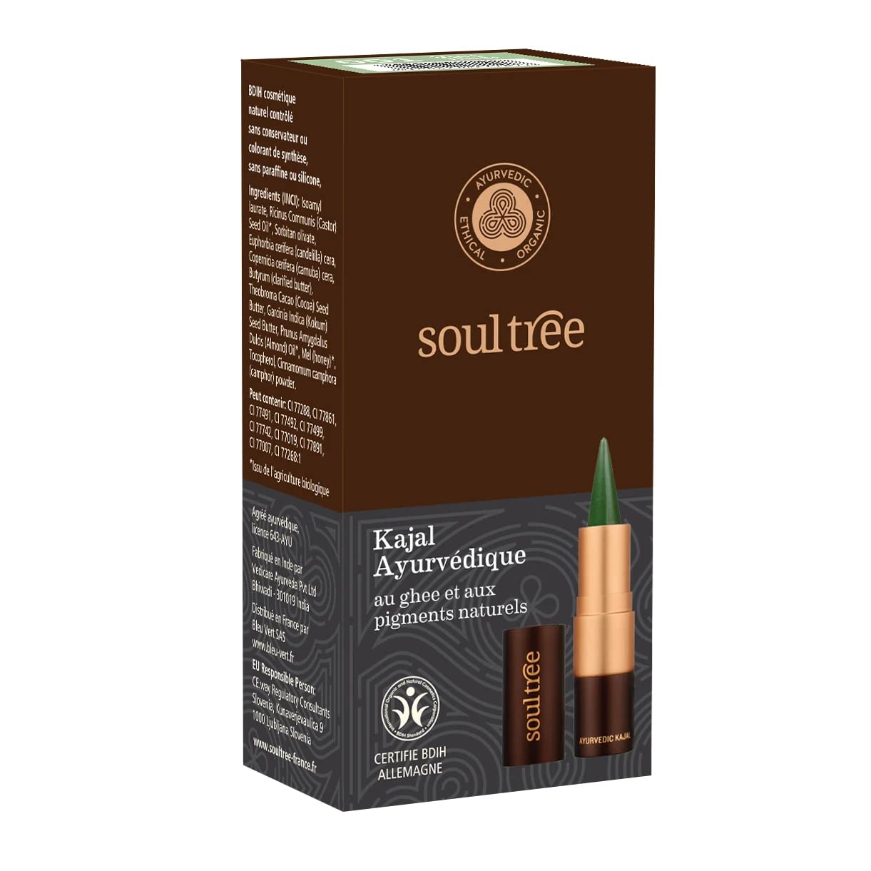 SOULTREE, Kajal incolore 101, 3 g