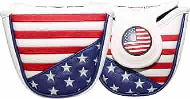 F.C.R.B. - y&amp;m FCRB 22SS PUTTER HEAD COVER KHAKI F.C.R.B. - y&m FCRB 22SS PUTTER HEAD COVER KHAKI Amazon.com
