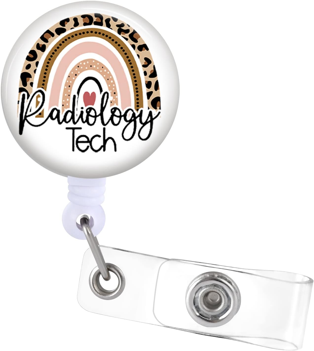 XRay Tech Badge Reels Holder Retractable with ID Clip for