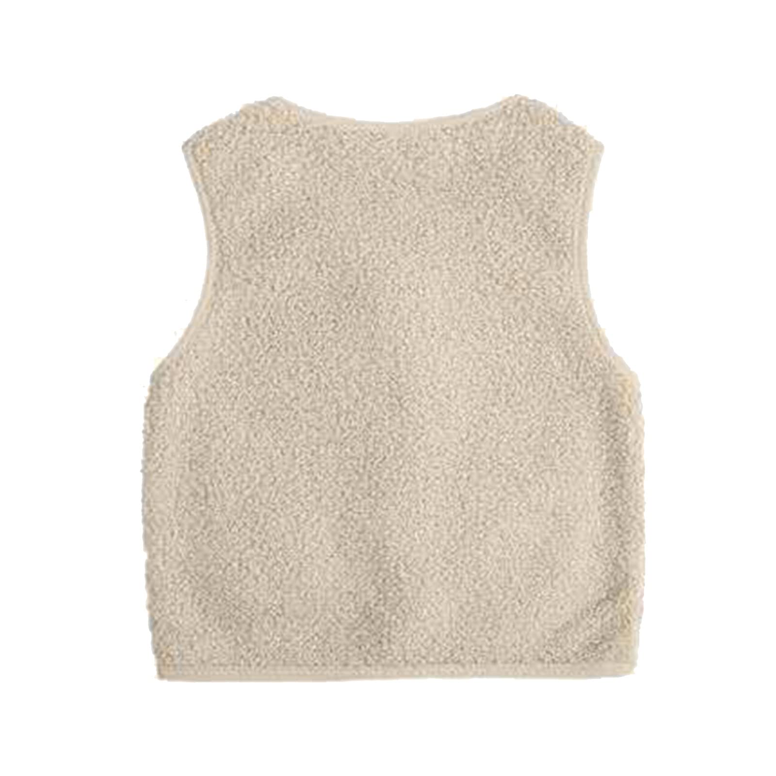 Chaleco sin mangas para niños y niñas, cálido, grueso, para primavera, invierno, con cremallera, para ropa de bebé, pantalones de nieve