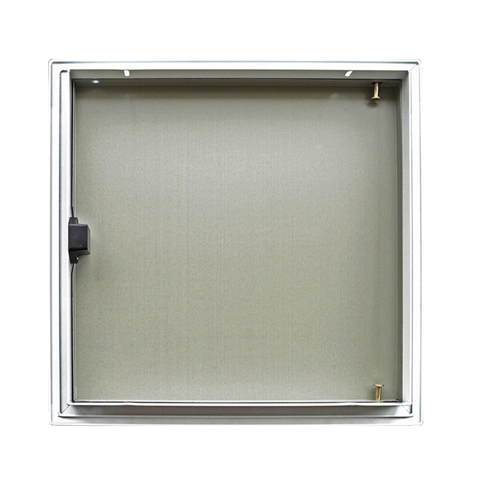35x55cm,45x50cm,55x55cm,60x60cm,Coperchio Di Ispezione In Metallo Bianco, Sportello Di Ispezione For La Manutenzione Dei Tubi, Installazione Fai-da-te(White,45x55cm)
