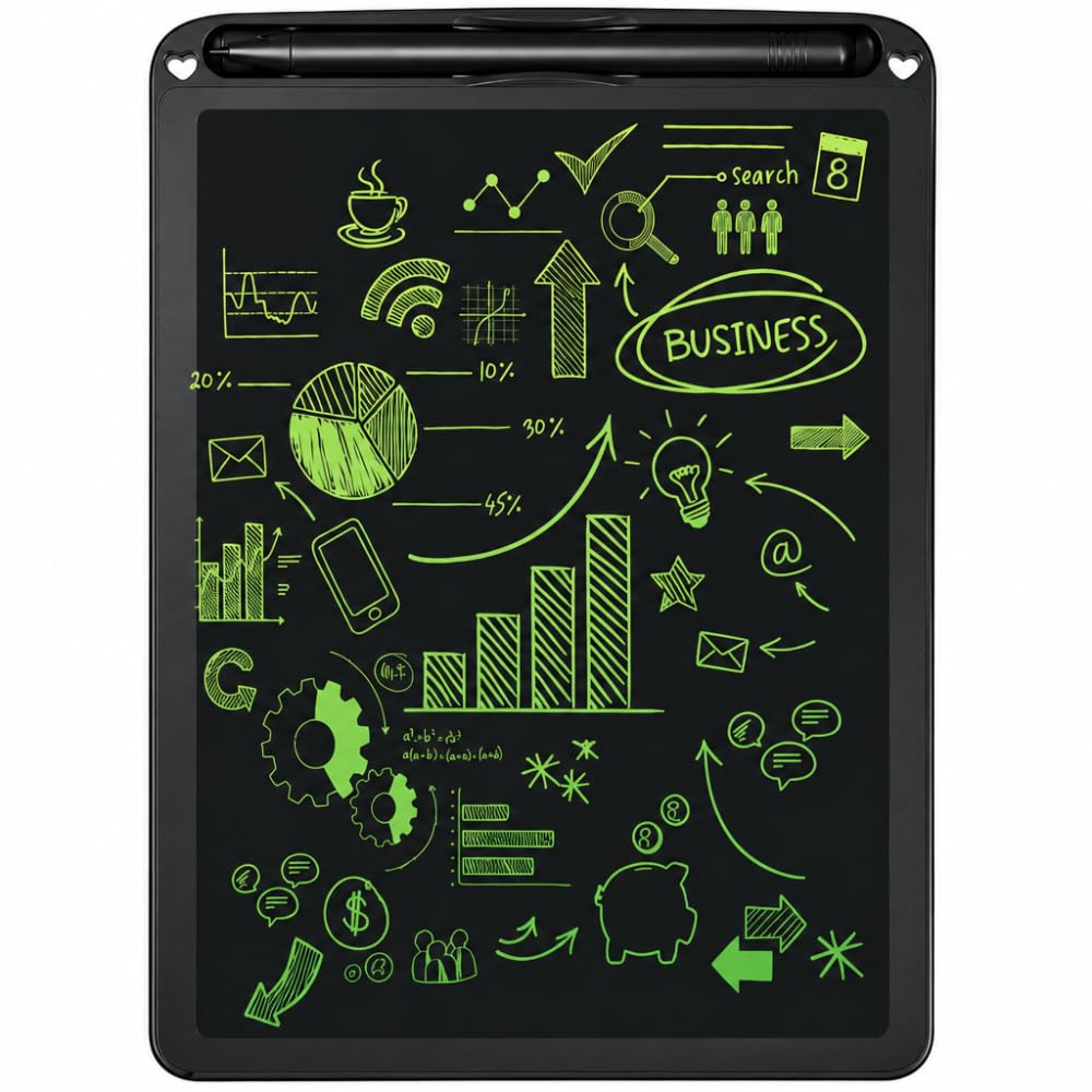 Ruffpad 12E 12 Inch LCD Writing Tablet for Kids | Re-Writable, Stylus Pen Included, Digital Notebook, Electronic Drawing Slate, Reusable Writing Board for Learning-image-42