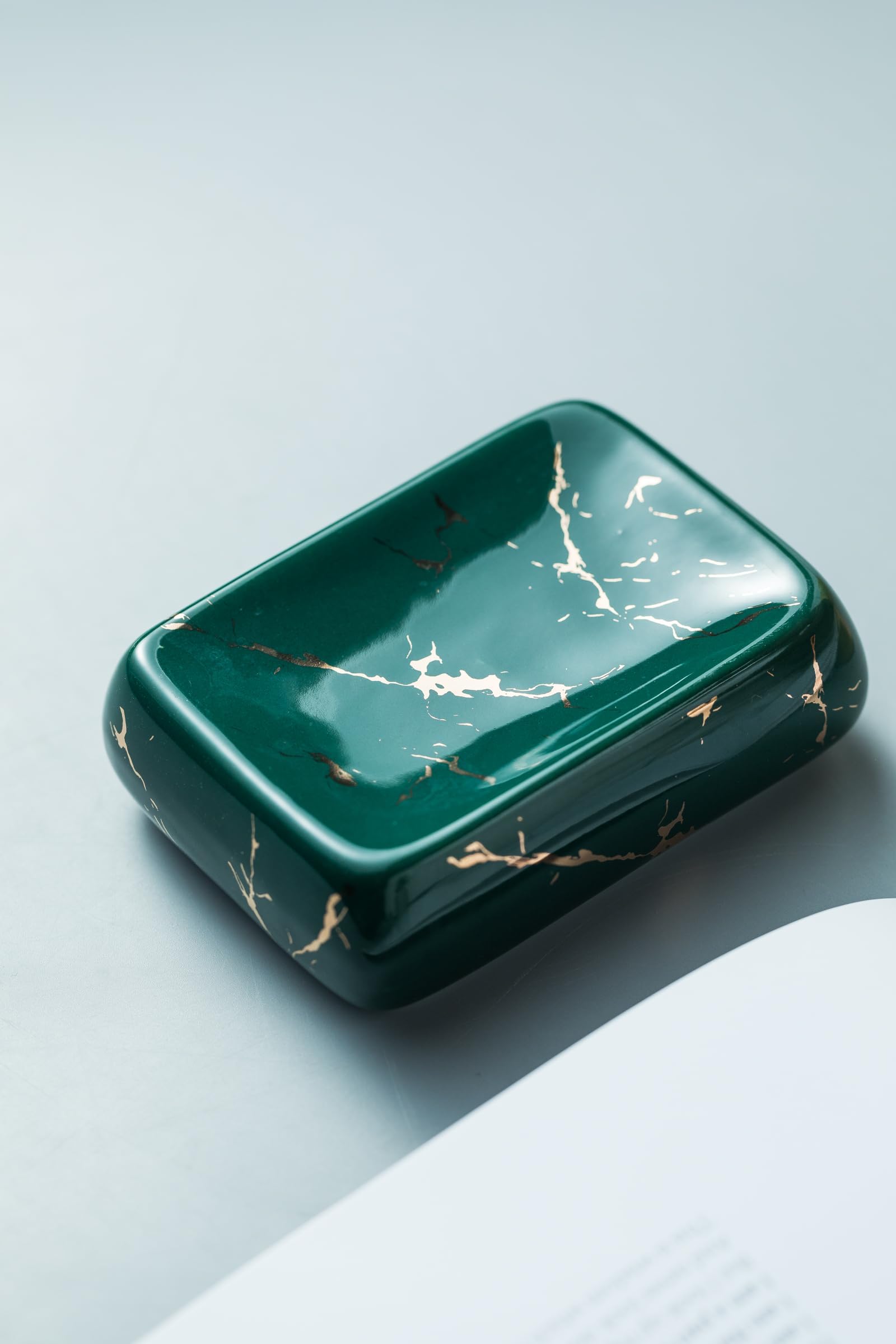 The Better Home Ceramic Soap Holder for Bathroom | Soap Holder for Kitchen Sink | Soap Stand | Bathroom Soap Holder | Bathroom Accessories (Green)- Pack of 1 (B0CSDRMXHD) Amazon Price History, Amazon Price Tracker