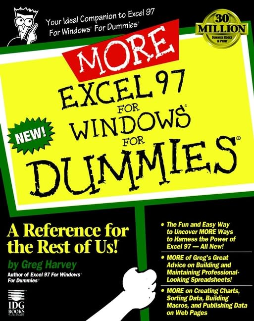 More Excel 97 for Windows for Dummies