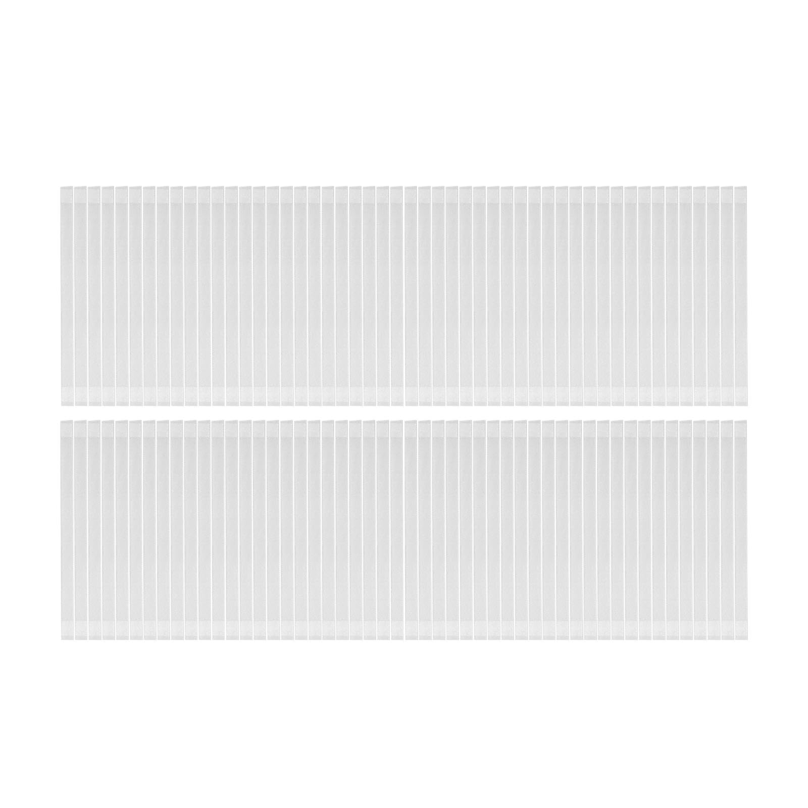 Generic Tiras de pegamento térmico EVA, tiras de pegamento termofusible, pegamento para encuadernación de libros de 10mm, tiras de encuadernación, 100 Uds.
