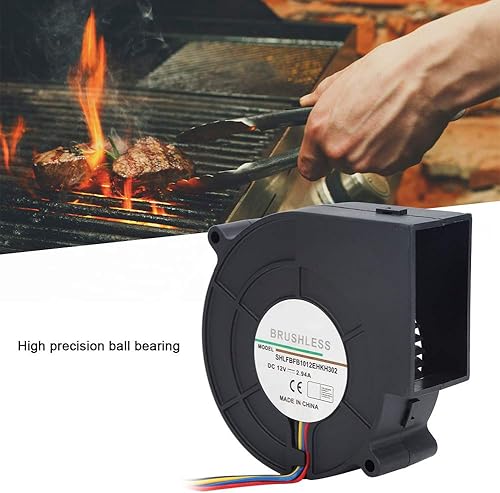 Miniatura 4 de Mini potente motor de aire, ventilador de aire de turbina de CC, secadora de alfombras, ventilador de piso, soplador, para restauración de daños por