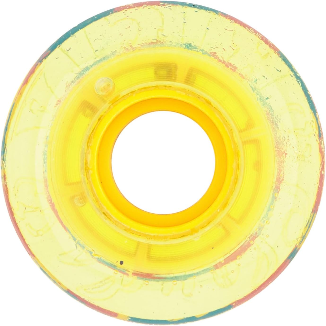 Ricta 54mm Clear Splatter Clouds Camo Yellow 78a Skateboard Wheels