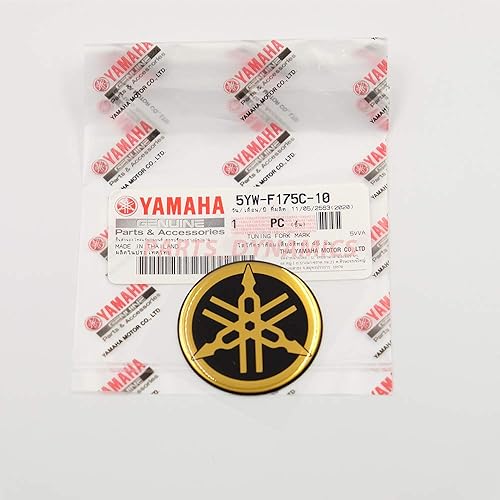 Miniatura 2 de Calcomanía de diapasón de 1.772 in de diámetro compatible con motos Yamaha/Jet Ski/ATV/Snowmobile