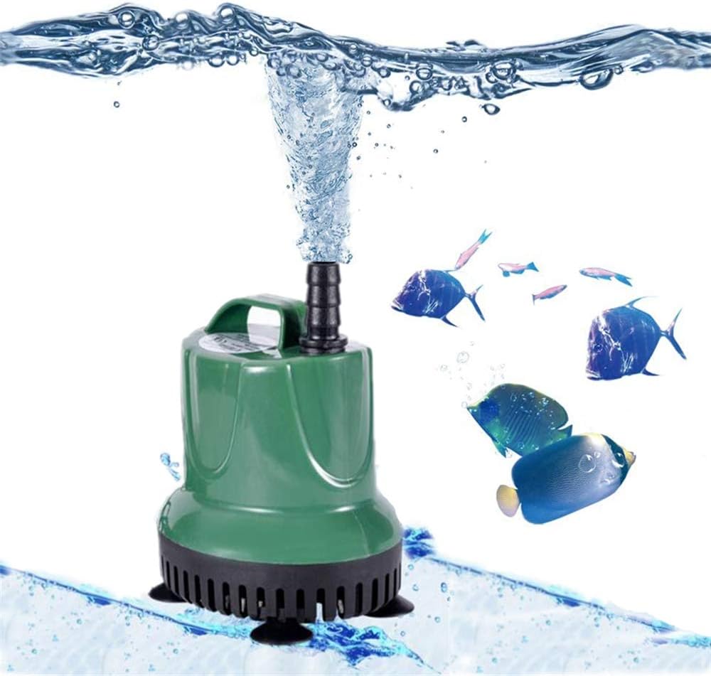 DBEANS FLOURISHING Submersible Water Pump/121.5GPH, 10W, Ultra Quiet Mini Small Fountain Pump, for Aquarium, Pond, Fish Tank, Water Pump Hydroponics, Backyard