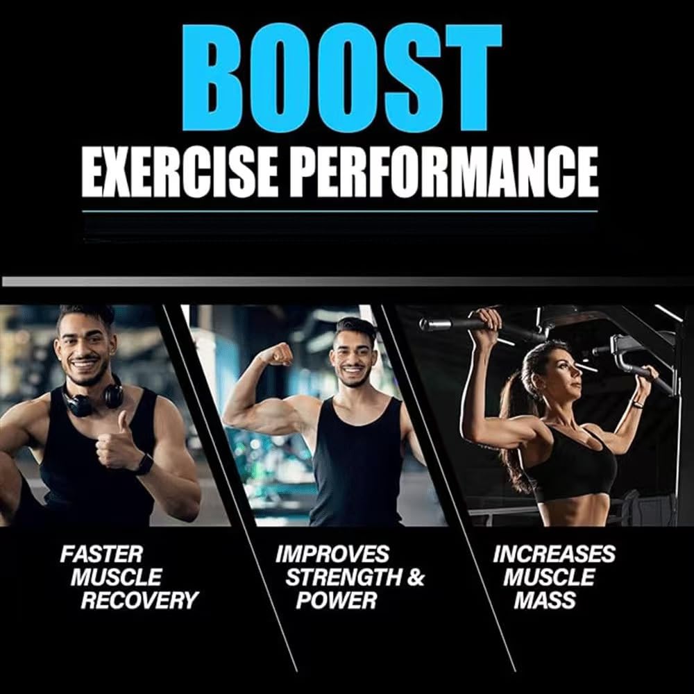 Creatine Monoidrate, Builds Muscle and Recovery, Improves Strength and Endurance, Performance and Support Focus, Increases Energy Levels. — view 6
