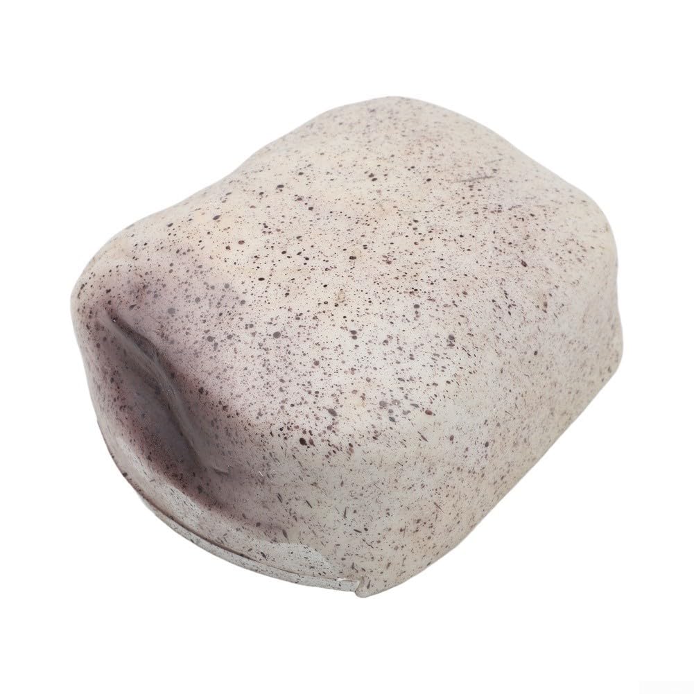 Caja para esconder llaves de roca falsa, 15,5 x 13 x 7 cm, resina
