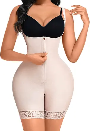FeelinGirl Shapewear for Women Tummy Control Plus Size Body Shaper for Butt Lifter and Thigh Slimmer Faja