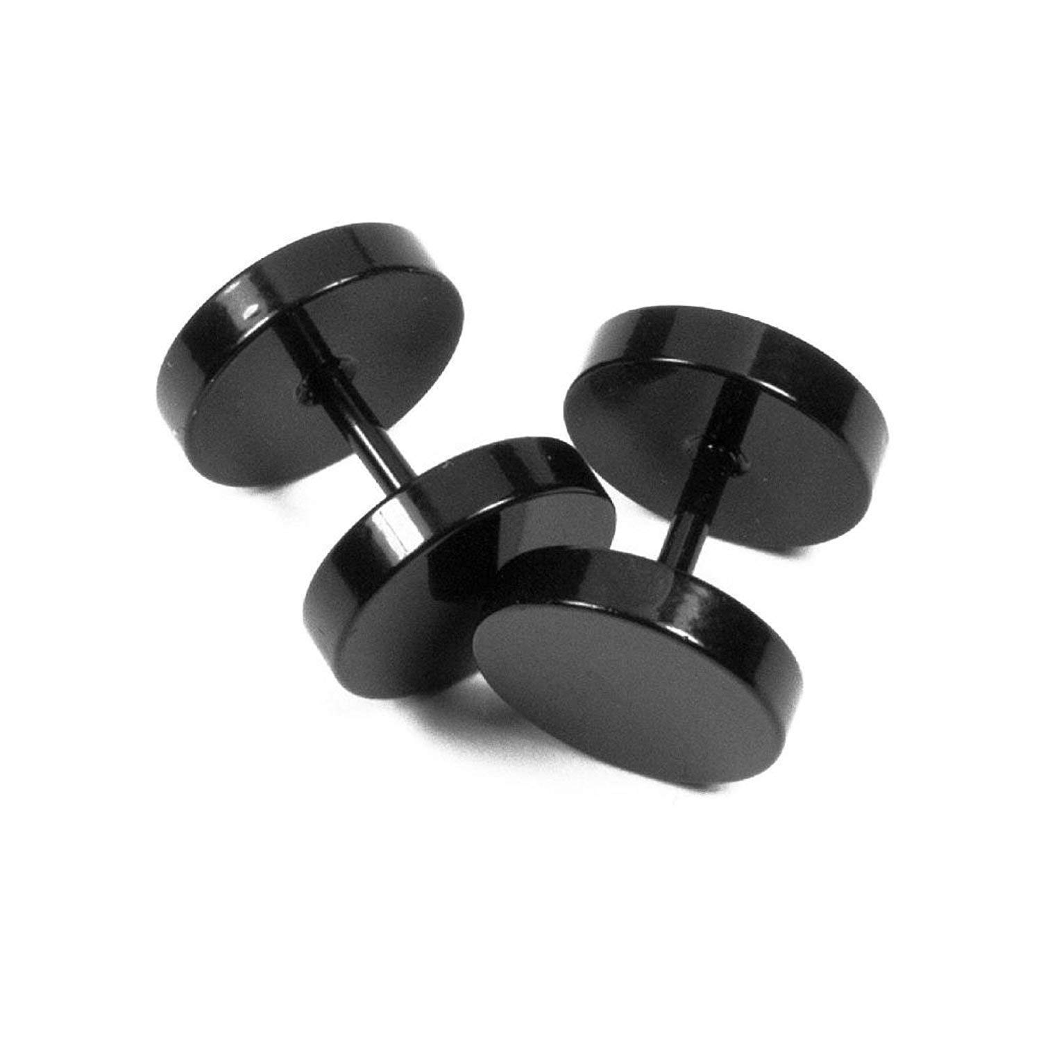 Reyiys™ 7 MM Round Black Stud Earrings For Mens Boys Black (B08PDK7M4V) Amazon Price History, Amazon Price Tracker