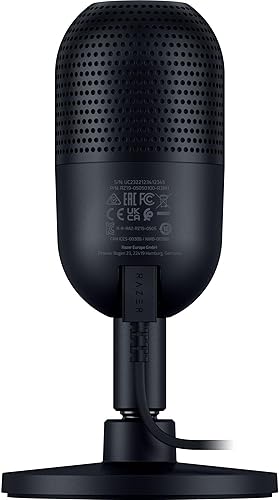 Miniatura 9 de Razer Seiren V3 Mini Micrófono USB Micrófono condensador - Patrón de captación supercardioide - Sensor de toque para silenciar con indicador LED -