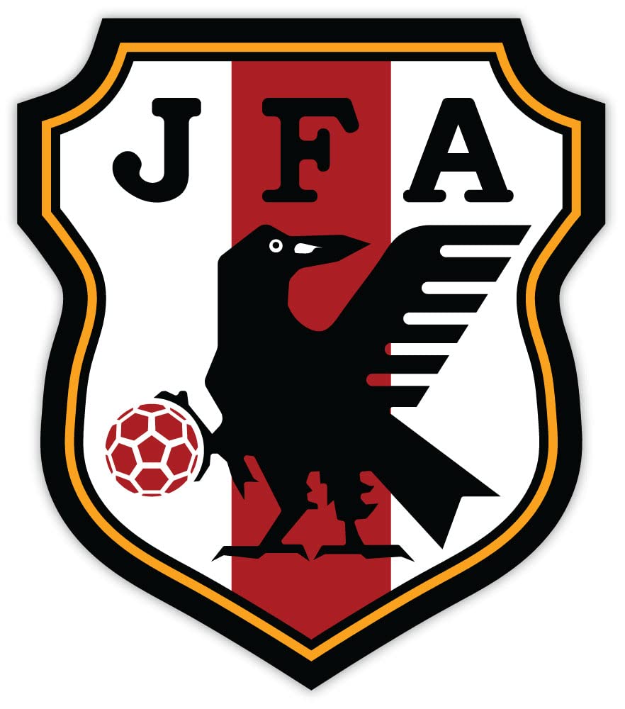 Japan JFA National Football Association Team Soccer Sticker Decal 4" x 5"