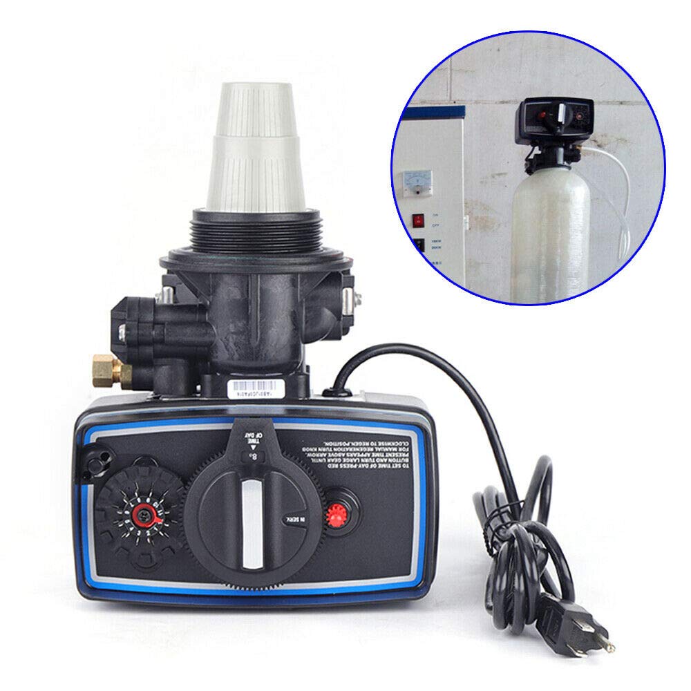 CNCEST Auto Time Clock Control Valve for Water Filter Softener Resin 110V 3W 0.1-0.6Mpa