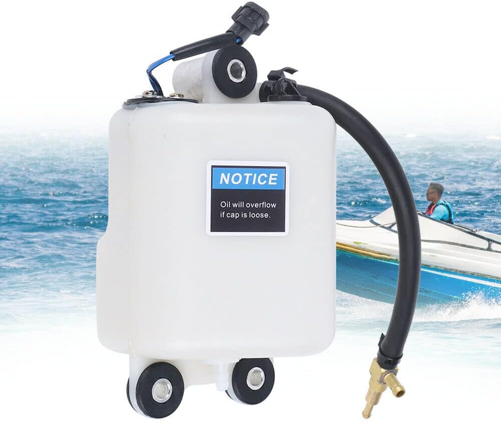 Outboard Oil Tank Assembly, Oil Tank Assy for Mercury 1200-8M0064075 Fits Mercury Optimax 3.0L 200HP 225HP 250HP