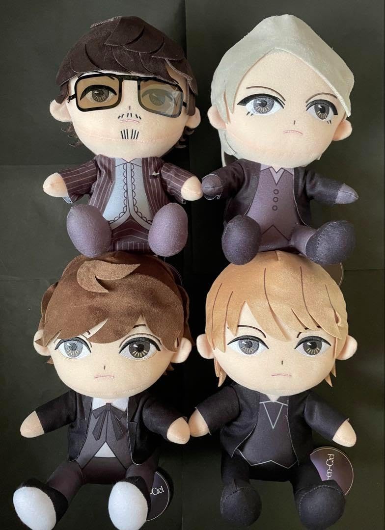 L'Arc-en-Ciel ラルク ぬいぐるみセット L'Arc-en-Ciel』がラウンドワン限定プライズになって登場