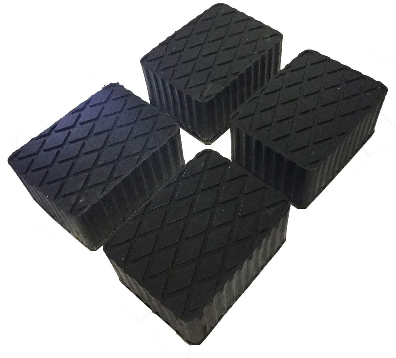 Amazon.co.jp: 汎用 自動車整備用 リフトゴム 4個セット(W160mm D120mm