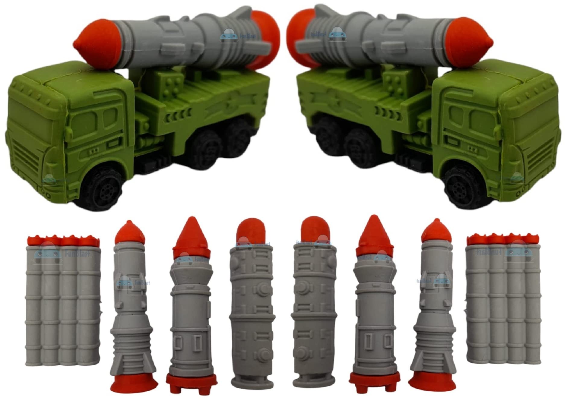 FunBlast Rocket Launcher Erasers for Kids - School Stationary Kit for Kids, Birthday Gifts for Boys, Girls, Return Gifts for Kids, School Stationary Kit for Kids (12 Pieces) (B08WLP5DXC) Amazon Price History, Amazon Price Tracker