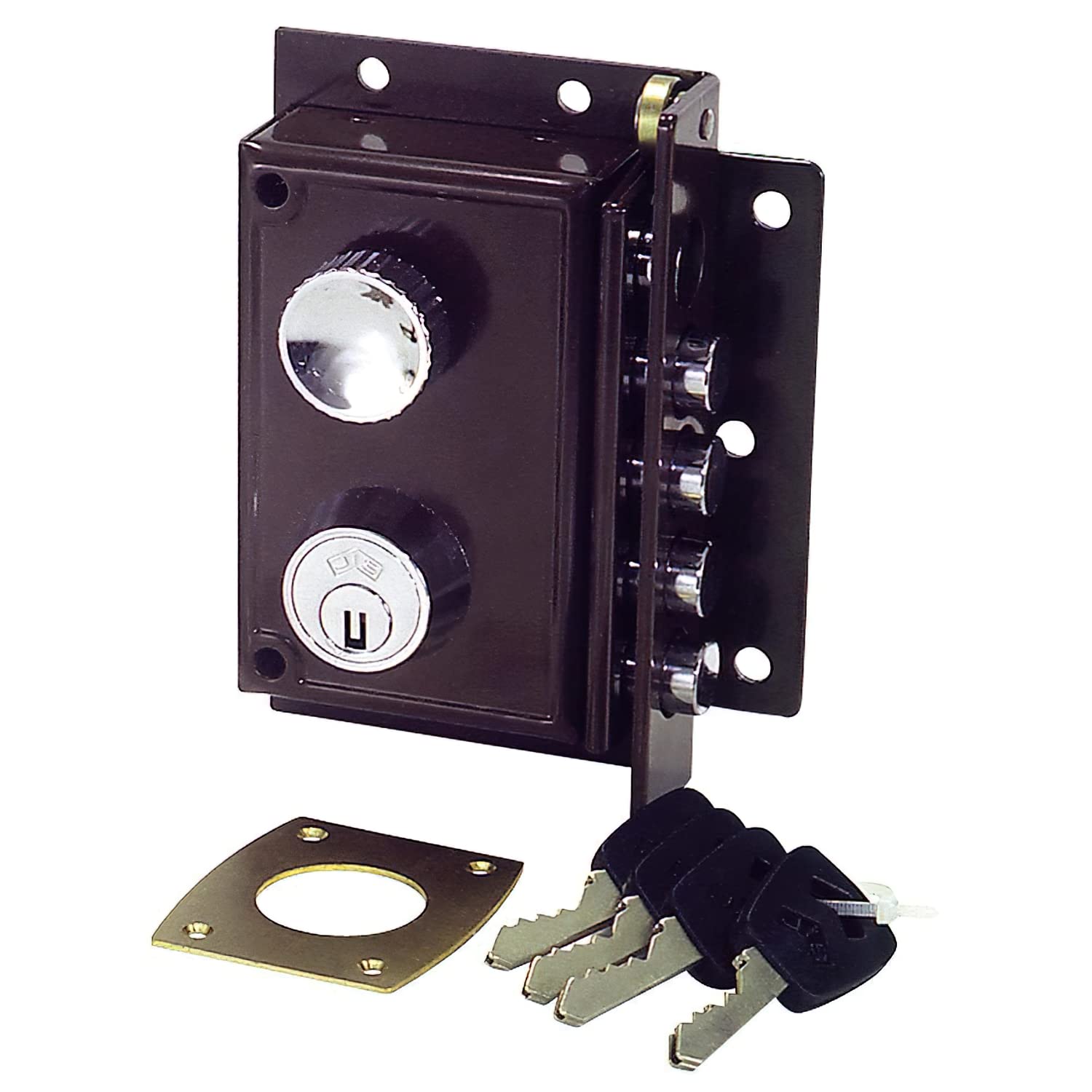 JIS 074108 - Cerradura seguridad cgs sanson 5240, pintada, Izquierda